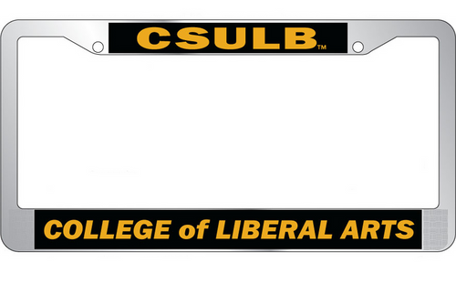 *SALE* CSULB CLA License Frame - Chrome, Strand